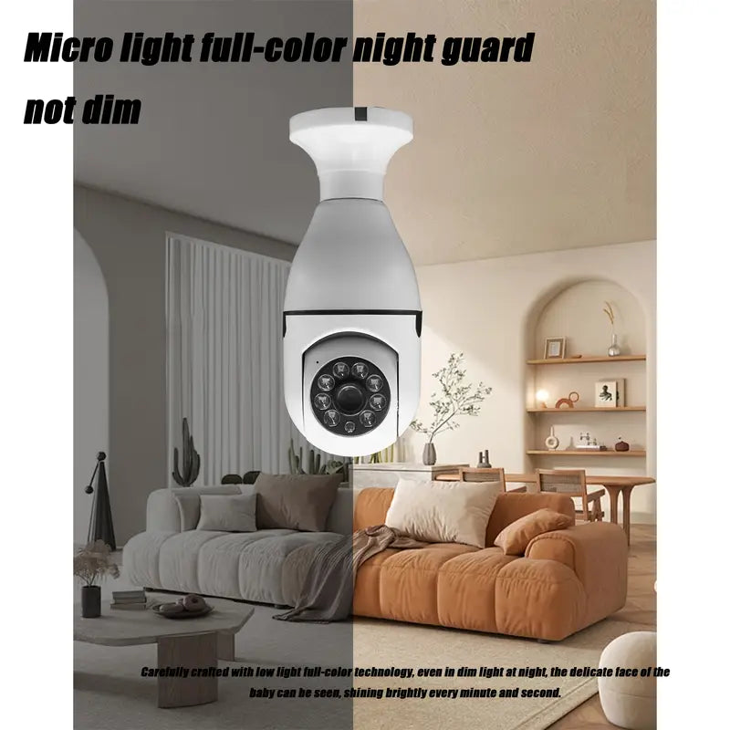 Light Bulb Security Camera