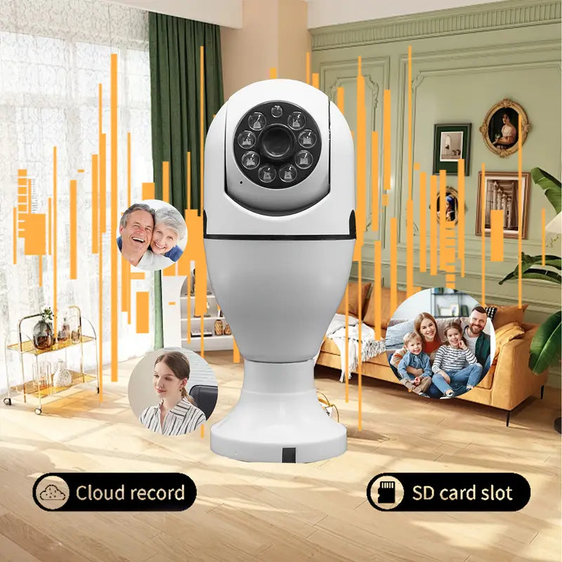 Light Bulb Security Camera