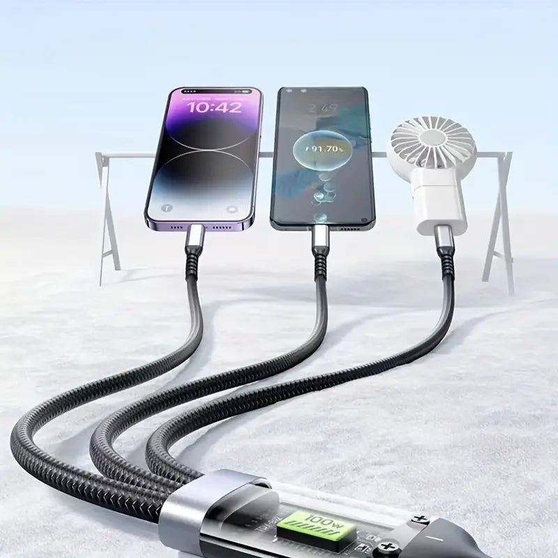 Max 3-in-1 Fast Charging Cable,
