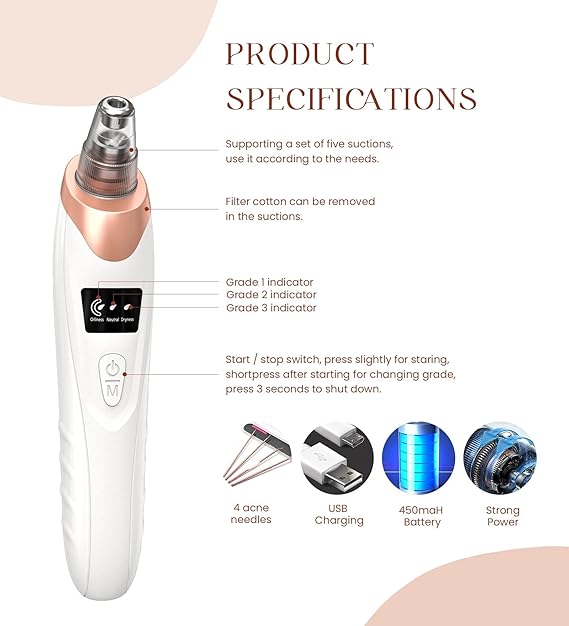 Blackhead Remover Pore Vacuum