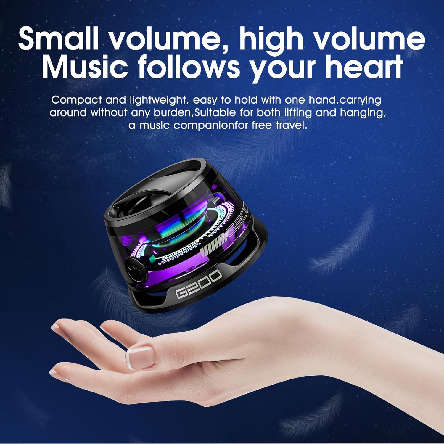 Mini Magnetic Bluetooth Speaker