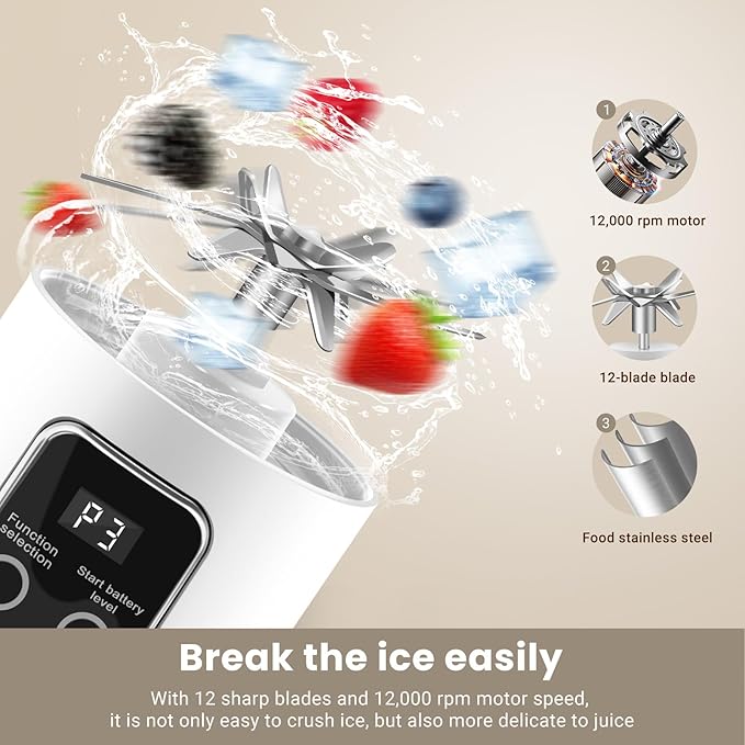 Portable Blender 500ML USB