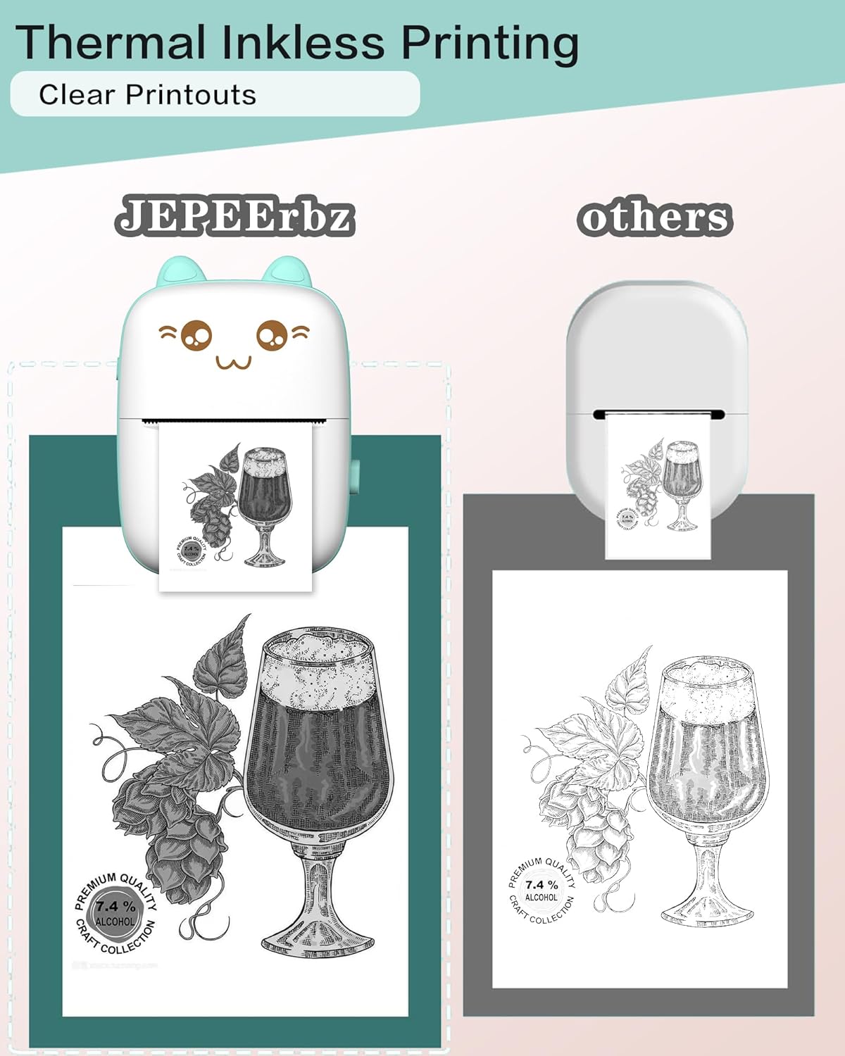 Mini Portable Pocket Thermal Printer