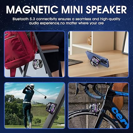 Mini Magnetic Bluetooth Speaker