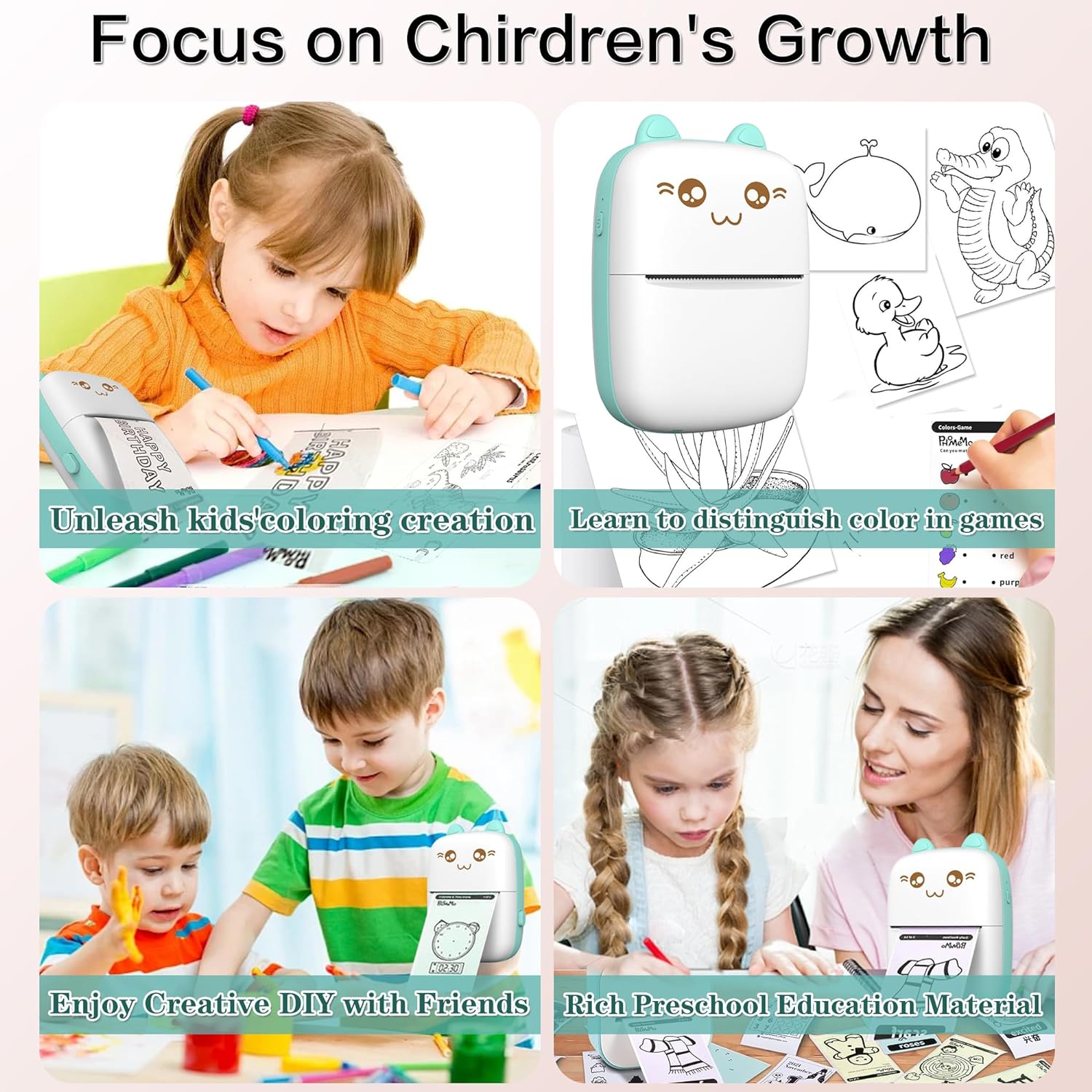 Mini Portable Pocket Thermal Printer