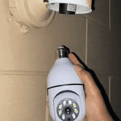 Light Bulb Security Camera